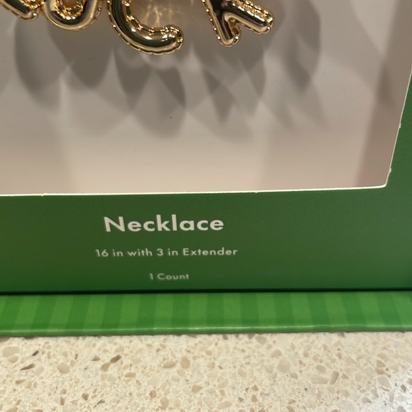 Kate Spade x Target NIB Gold 'Lucky' Charm Necklace - Picture 4 of 5